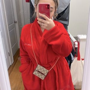 **SOLD Authentic Gucci Canvas Beige Wallet on chain